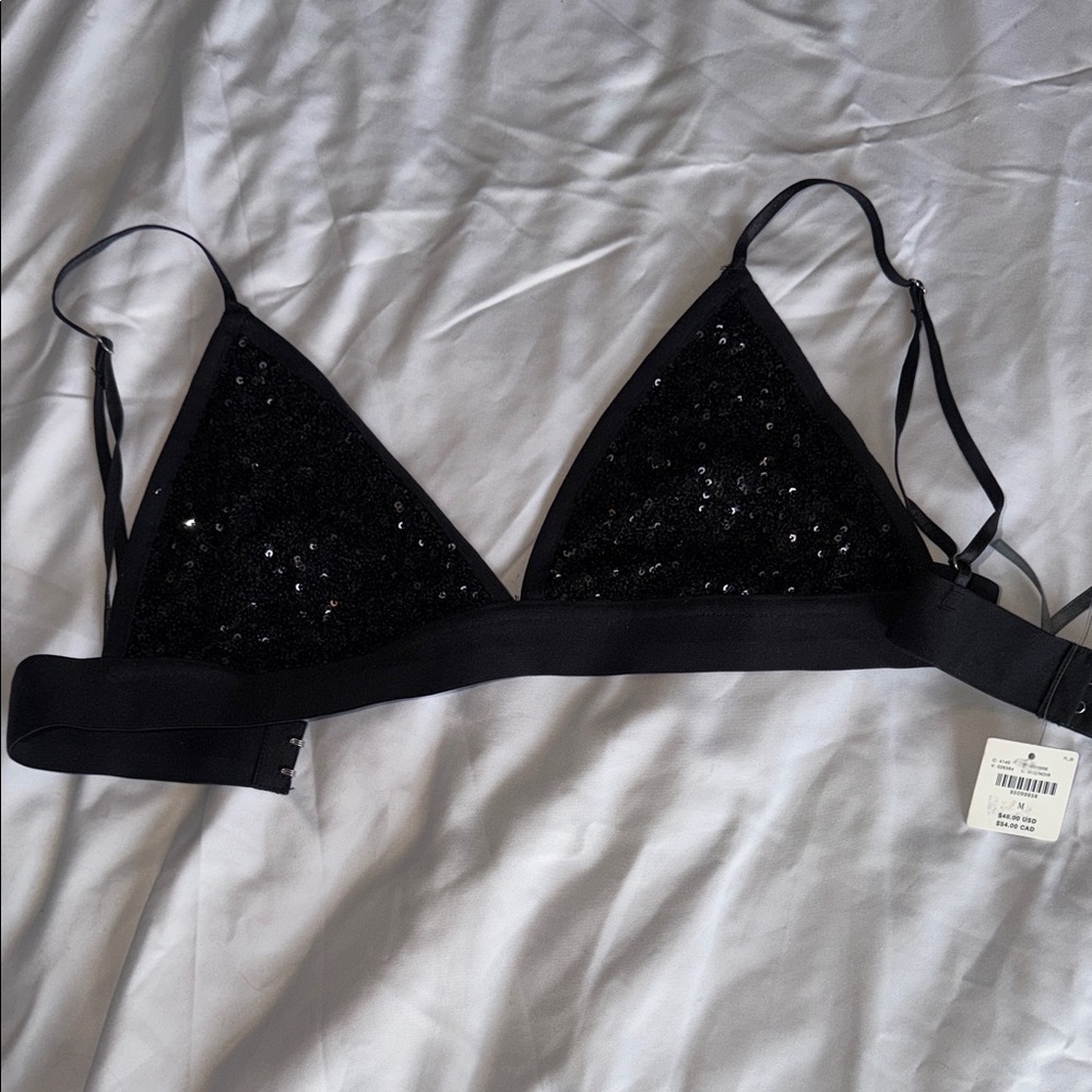 NWT ANTHROPOLOGIE sequin bra